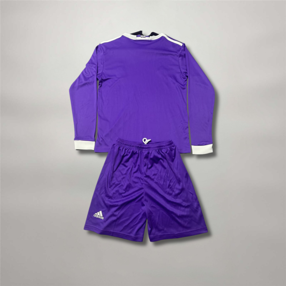 Real Madrid Ausweich-Langarmtrikot 2016/17 - KIDS