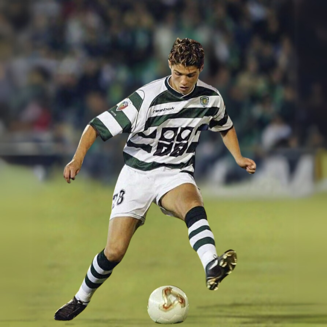 Sporting Lisbon Heimtrikot 2001/02