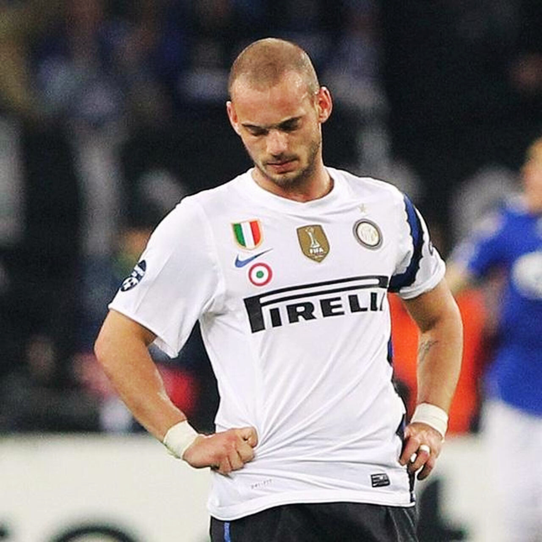 Inter TRIPLETE Auswärtstrikot 2010/11